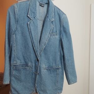 Denim Blazer Jacket